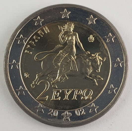 Ελλάδα - 2 Ευρώ 2002, Ακυκλοφόρητο