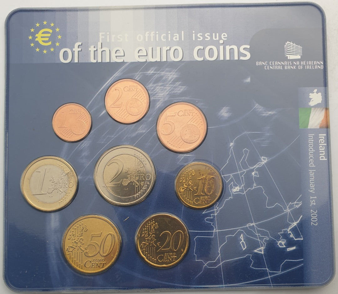 Σειρά Ευρώ - Ιρλανδία 2002, First Official Issue