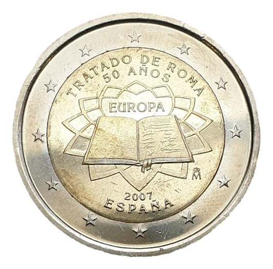 Ισπανία - 2 Ευρώ 2007, Ακυκλοφόρητο