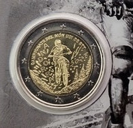 Ανδόρρα - 2 Ευρώ 2024, Mountain bike world championships, (Coin Card)