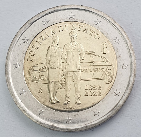 Ιταλία - 2 Ευρώ 2022 Α, Ακυκλοφόρητο