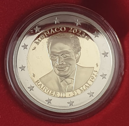 Μονακό - 2 Ευρώ 2023, Ρενιέ Γ΄, BE PROOF