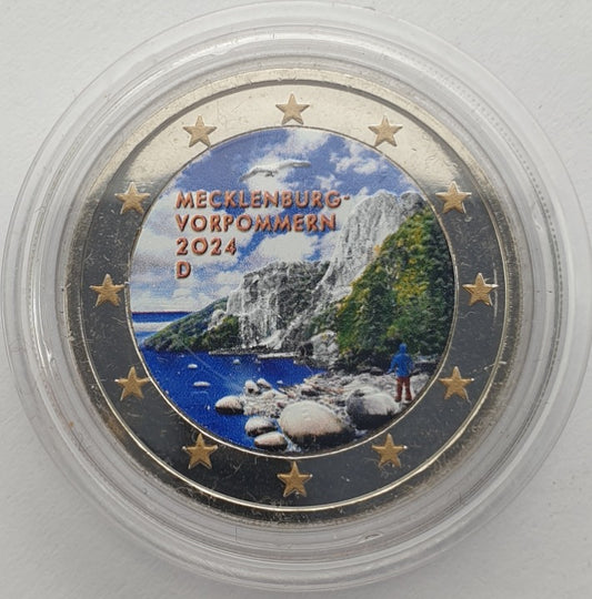 Γερμανία - 2 Ευρώ 2024 (D), Έγχρωμο