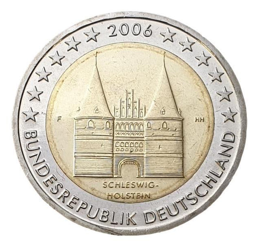 Γερμανία - 2 Ευρώ 2006 F, Ακυκλοφόρητο