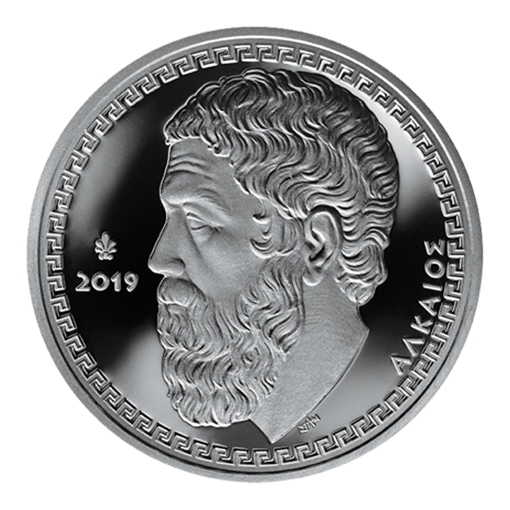 Ελλάδα - 10 Ευρώ 2019, Αλκαίος, Ασημένιο PROOF