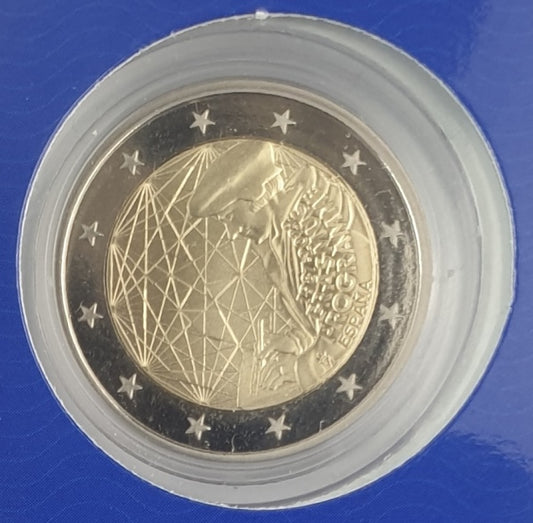 Ισπανία - 2 Ευρώ 2022, 35 Χρόνια του Πρoγράμματος Erasmus, PROOF