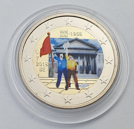 Βέλγιο - 2 Ευρώ 2018, Έγχρωμο, Ακυκλοφόρητο