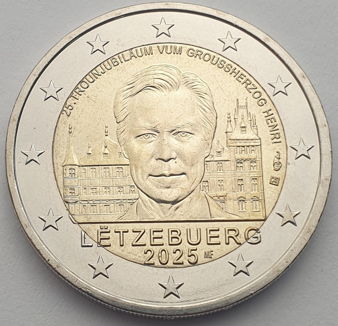 Λουξεμβούργο - 2 Ευρώ 2025, Henri I