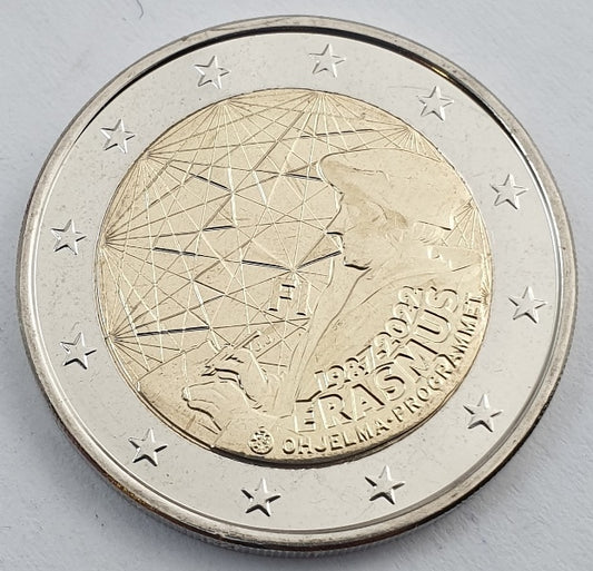 Φινλανδία - 2 Ευρώ 2022, 35 Χρόνια του Πρoγράμματος Erasmus, Ακυκλοφόρητο
