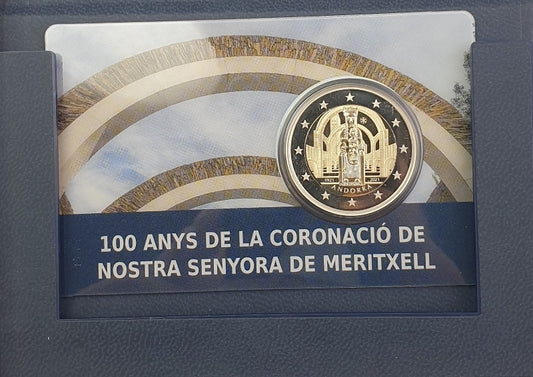 Ανδόρρα - 2 Ευρώ 2021, 100 Χρόνια από τη στέψη της Παναγίας της Meritxell, PROOF