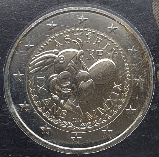 Γαλλία - 2 Ευρώ 2019, Αστερίξ, (Coin Card)