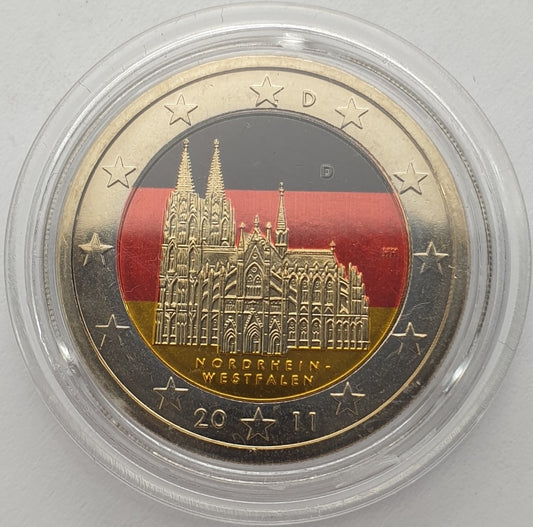 Γερμανία - 2 Ευρώ 2011, Cologne Cathedral, Έγχρωμο