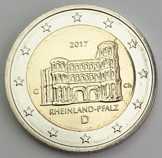Γερμανία - 2 Ευρώ 2017 G, Ακυκλοφόρητο