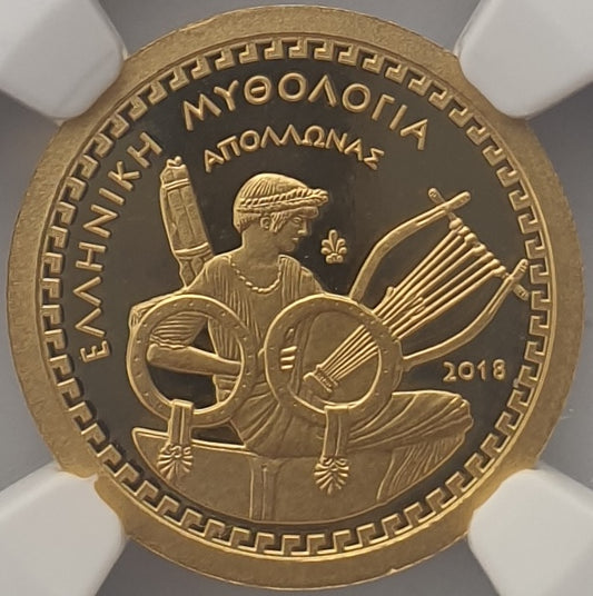 Greece - 100 Euro 2018 (PF 69 ULTRA CAMEO), Apollo