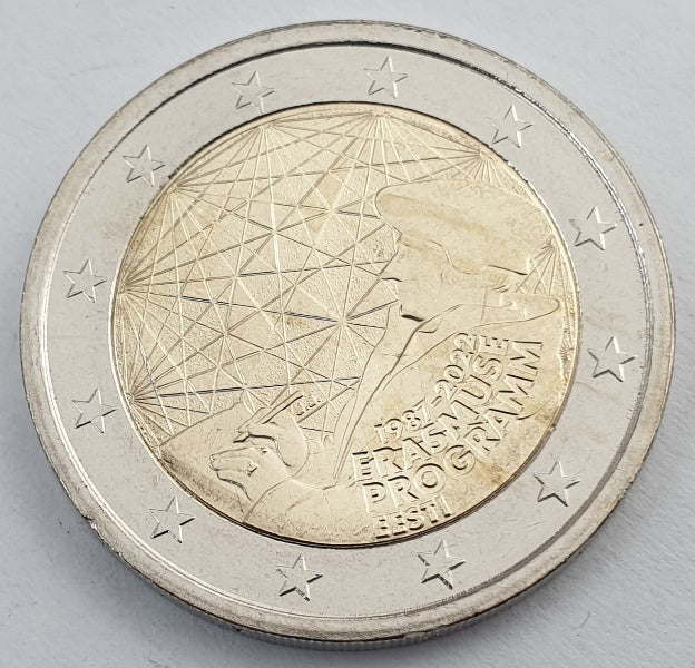 Εσθονία - 2 Ευρώ 2022, 35 Χρόνια του Πρoγράμματος Erasmus, Ακυκλοφόρητο