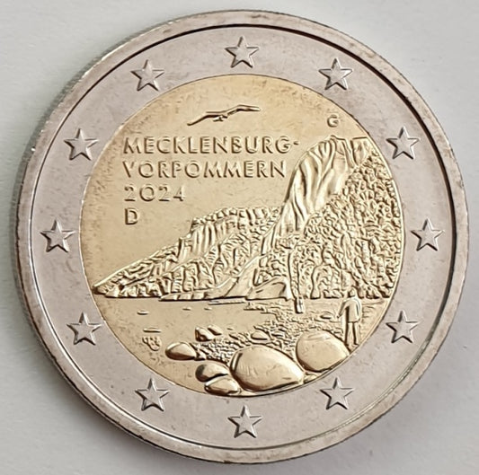 Γερμανία - 2 Ευρώ 2024 Α, (G), Ακυκλοφόρητο