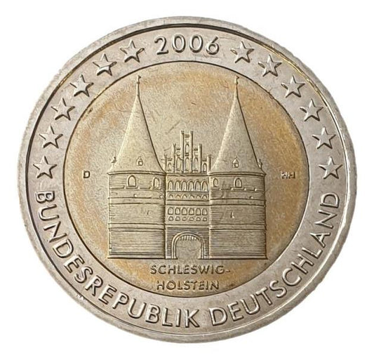 Γερμανία - 2 Ευρώ 2006 D, Ακυκλοφόρητο