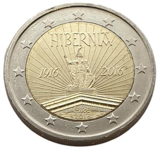 Ιρλανδία - 2 Ευρώ 2016, Ακυκλοφόρητο