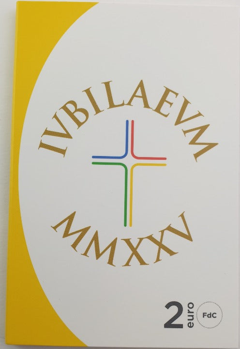 Ιταλία - 2 Ευρώ 2025, Jubilee, Coin Card