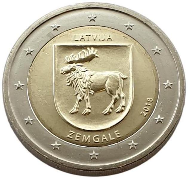 Λετονία - 2 Ευρώ 2018 B, Ακυκλοφόρητο