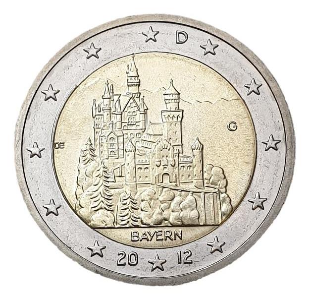 Γερμανία - 2 Ευρώ 2012 G, Ακυκλοφόρητο