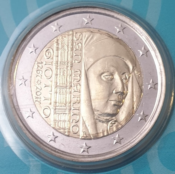 Άγιος Μαρίνος - 2 Ευρώ 2017, Τζόττο, (Coin Card)