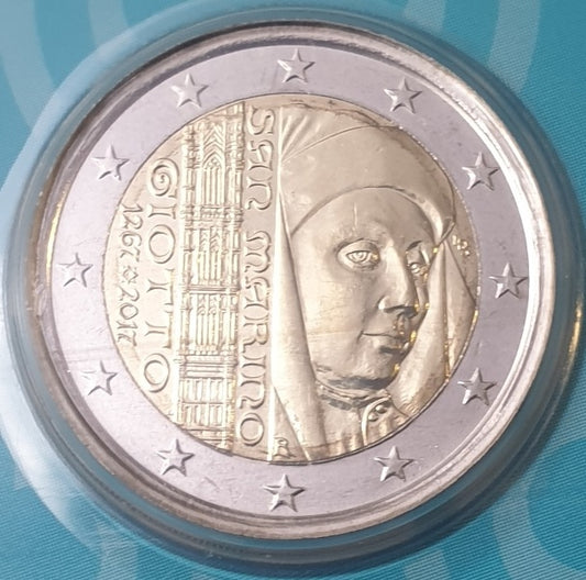 Άγιος Μαρίνος - 2 Ευρώ 2017, Τζόττο, (Coin Card)