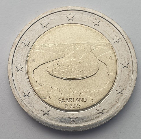 Γερμανία - 2 Ευρώ 2025 A, (A)