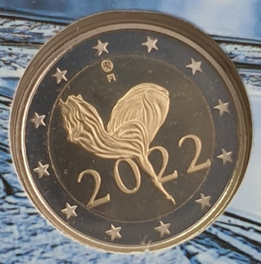 Φινλανδία - 2 Ευρώ 2022, 100 Χρόνια Εθνικού Μπαλέτου της Φινλανδίας, PROOF