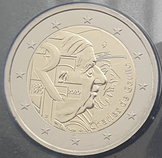Γαλλία - 2 Ευρώ 2020, Charles De Gaulle