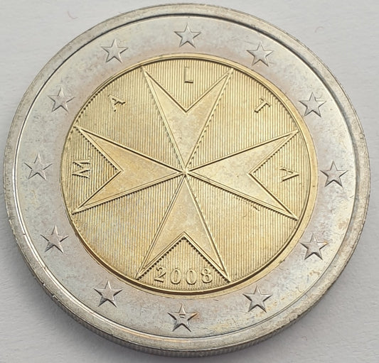 Μάλτα - 2 Ευρώ 2008