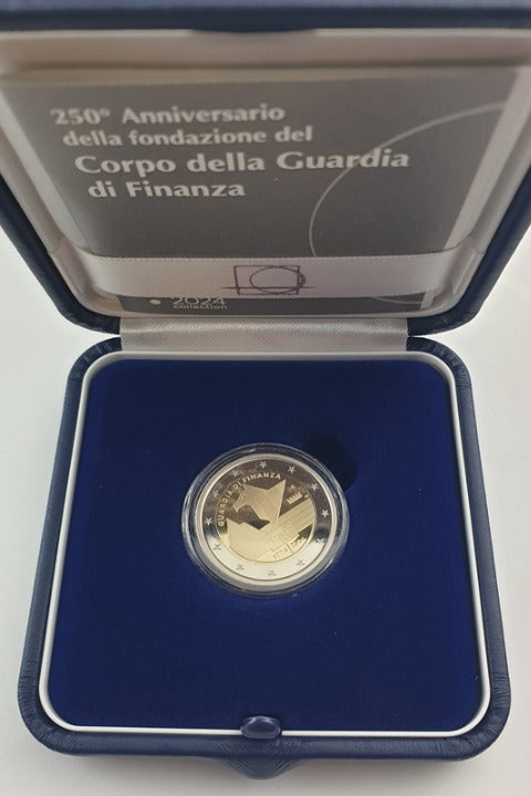 Ιταλία - 2 Ευρώ 2024, Οικονομική Αστυνομία, PROOF