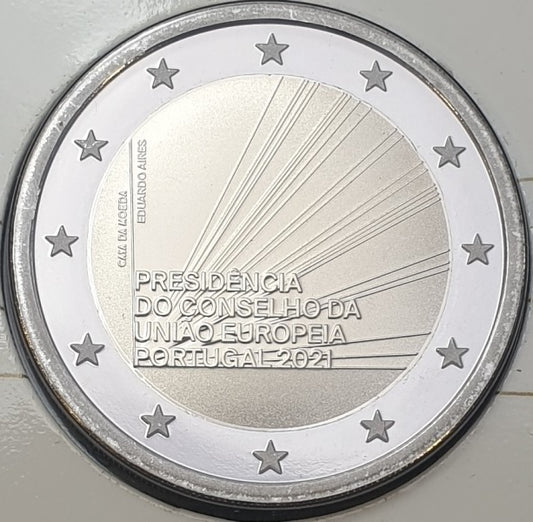 Πορτογαλία - 2 Ευρώ 2021, PROOF