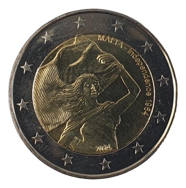 Μάλτα - 2 Ευρώ 2014, Ακυκλοφόρητο
