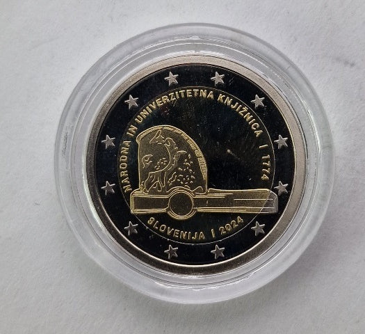 Σλοβενία - 2 Ευρώ 2024, University Proof