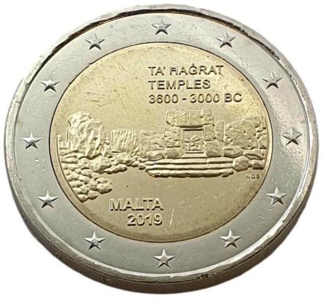 Μάλτα - 2 Ευρώ 2019 A, Ακυκλοφόρητο
