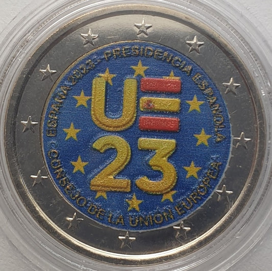 Ισπανία - 2 Ευρώ 2023 Β, Έγχρωμο, Ακυκλοφόρητο