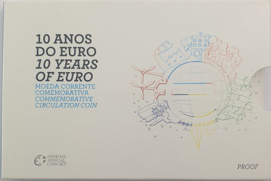 Πορτογαλία  - 2 Ευρώ 2012, Τα Δέκα Χρόνια Του Ευρώ, Proof