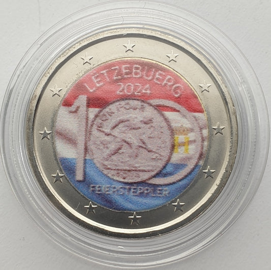 Λουξεμβούργο - 2 Ευρώ 2024, Έγρχωμο