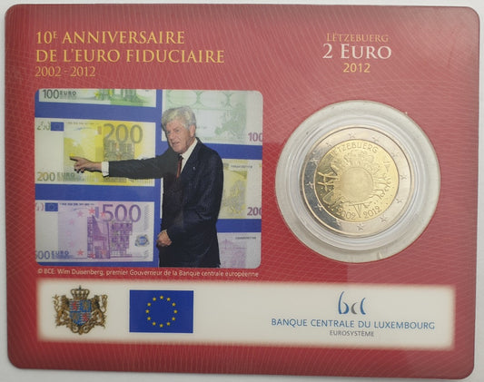 Λουξεμβούργο - 2 Ευρώ 2012, Henri I Euro Cash, (Coin Card)